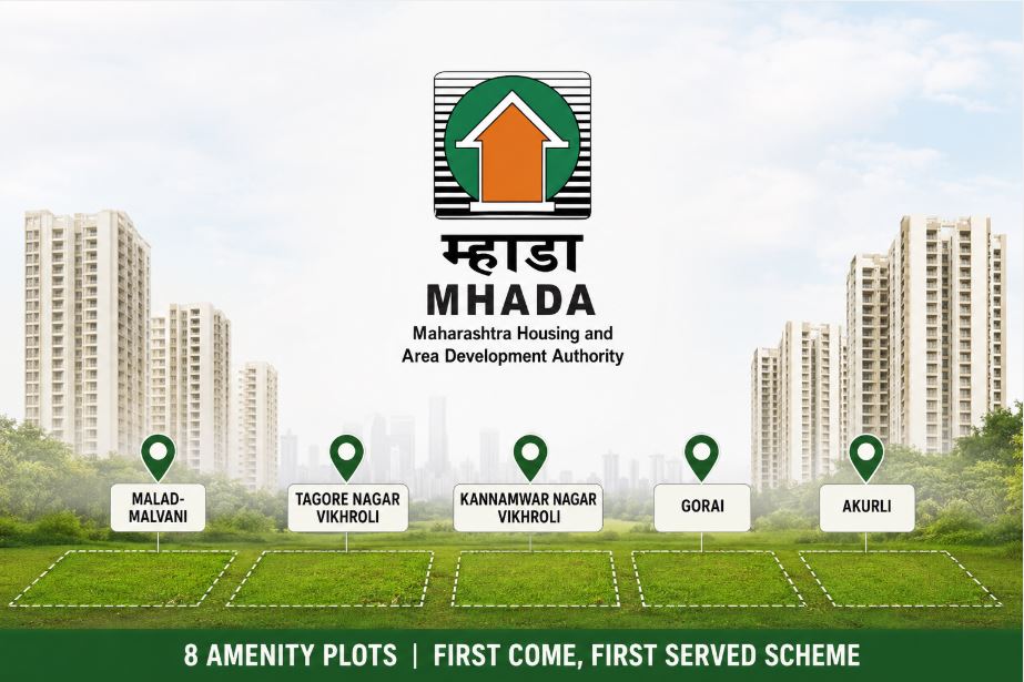 MHADA Mumbai Board Opens Registration for 8 Amenity Plots