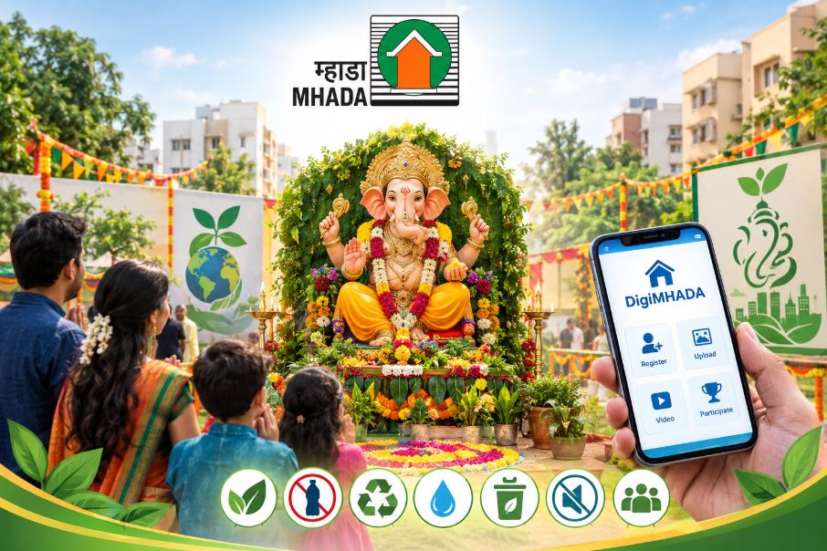 MHADA Digital Ganeshotsav 2026: DigiMHADA App Opens New Platform for Festive Creativity
